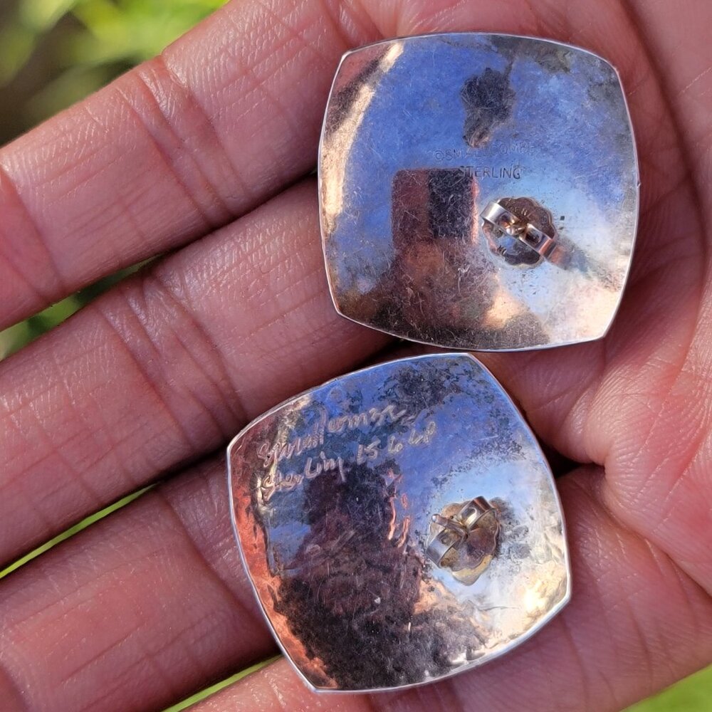 Artisan Designer David Smallcombe Solid 925 Sterl… - image 5